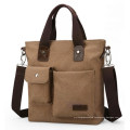 Retro Stitching Style Large Capacity Canvas Bags